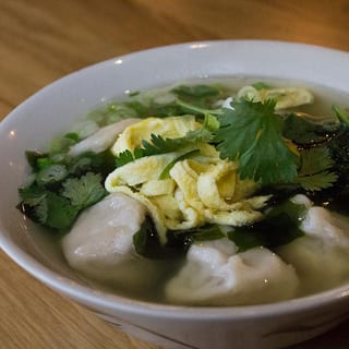 Chicken Bone Broth w. Mini Dumplings